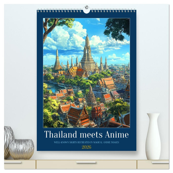 Thailand meets Anime (CALVENDO Premium-Calendar 2026)