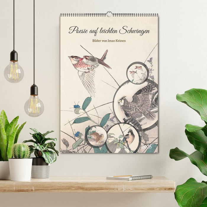 Imao Keinen - Poesie auf leichten Schwingen (CALVENDO Wandkalender 2026)