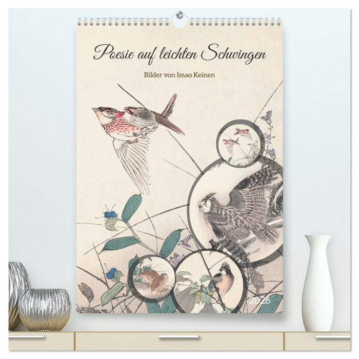 Imao Keinen - Poesie auf leichten Schwingen (CALVENDO Premium Wandkalender 2026)