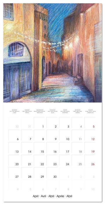 Impressions pastel (CALVENDO Calendrier mensuel 2026)