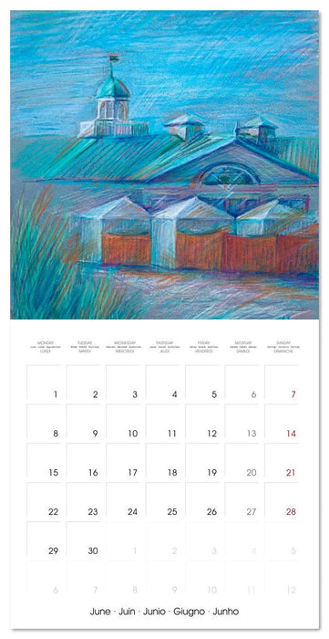 Impressions pastel (CALVENDO Calendrier mensuel 2026)