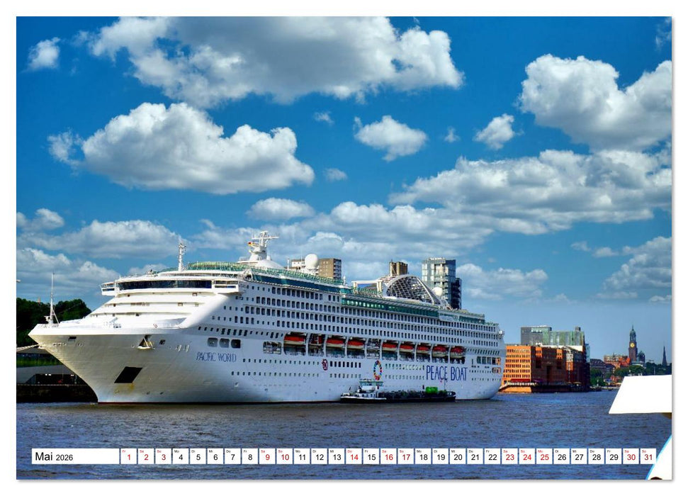 KURS HAMBURG (CALVENDO Premium Wandkalender 2026)