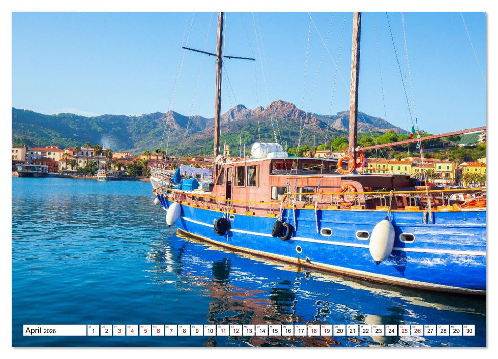 Eine traumhafte Insel Elba Genuss ohne Trubel (CALVENDO Wandkalender 2026)