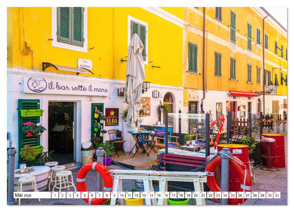 Eine traumhafte Insel Elba Genuss ohne Trubel (CALVENDO Premium Wandkalender 2026)