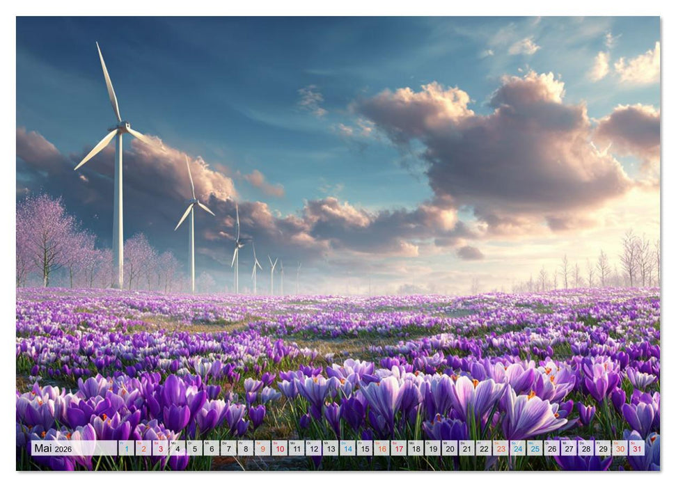 Windträume (CALVENDO Premium Wandkalender 2026)