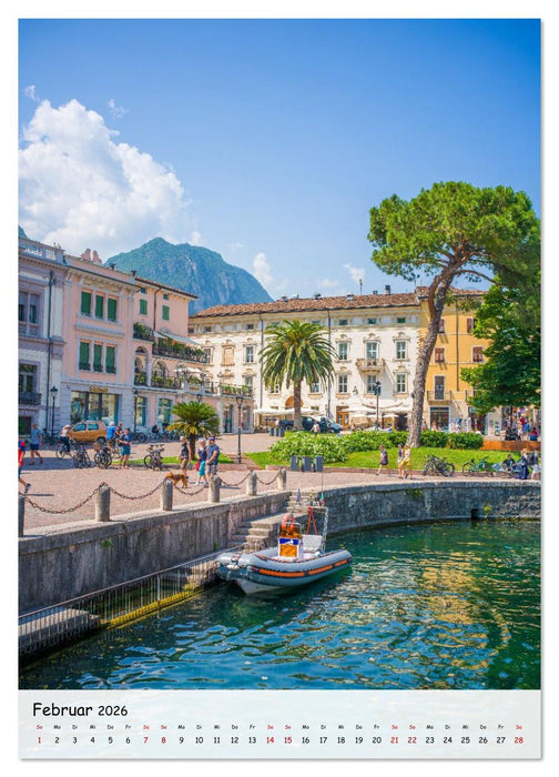 Riva del Garda ... und die Ponalestraße (CALVENDO Wandkalender 2026)