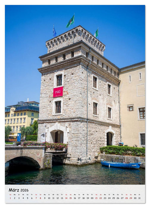 Riva del Garda ... und die Ponalestraße (CALVENDO Wandkalender 2026)
