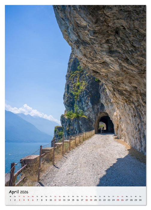 Riva del Garda ... und die Ponalestraße (CALVENDO Wandkalender 2026)