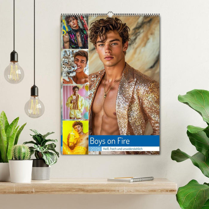 Boys on Fire (CALVENDO Wandkalender 2026)