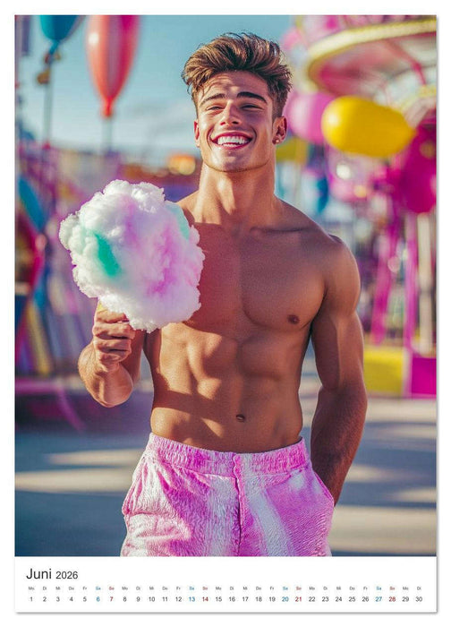 Boys on Fire (CALVENDO Wandkalender 2026)