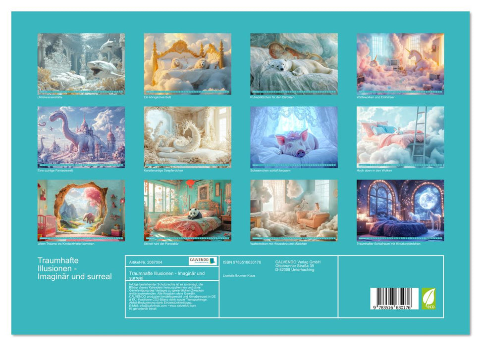 Traumhafte Illusionen - Imaginär und surreal (CALVENDO Premium Wandkalender 2026)