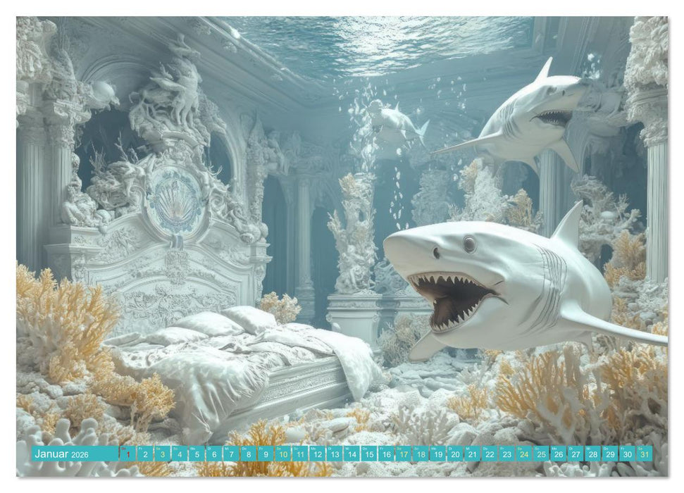 Traumhafte Illusionen - Imaginär und surreal (CALVENDO Premium Wandkalender 2026)