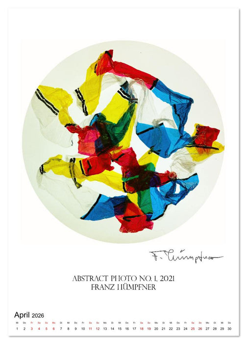Mandala Artworks - Kunstkalender von Franz Huempfner (CALVENDO Wandkalender 2026)