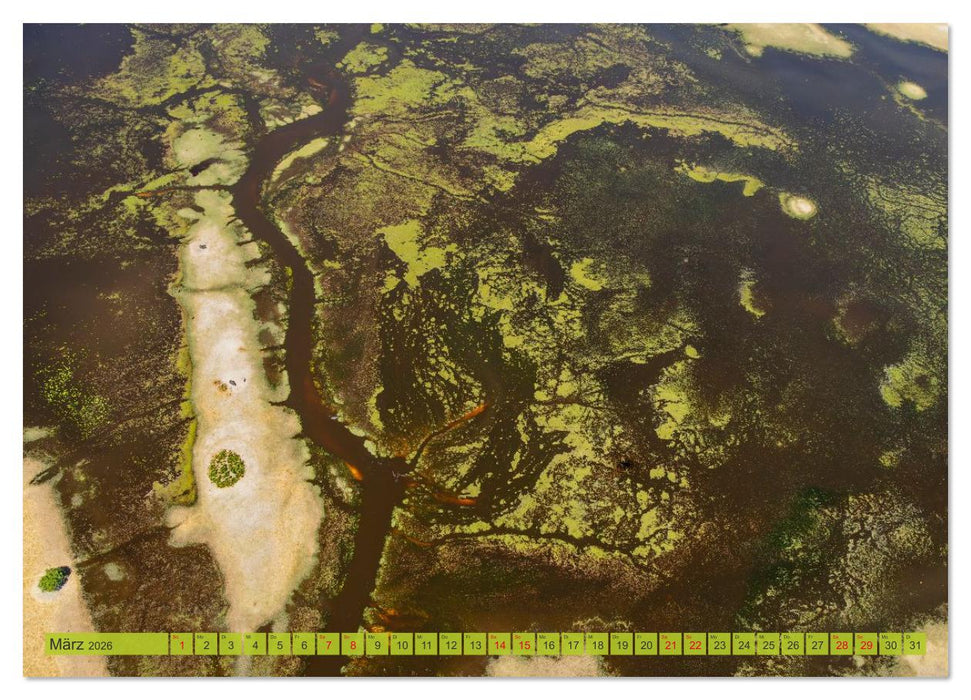 Das Okavango-Delta - Naturwunder im Herzen Afrikas (CALVENDO Wandkalender 2026)