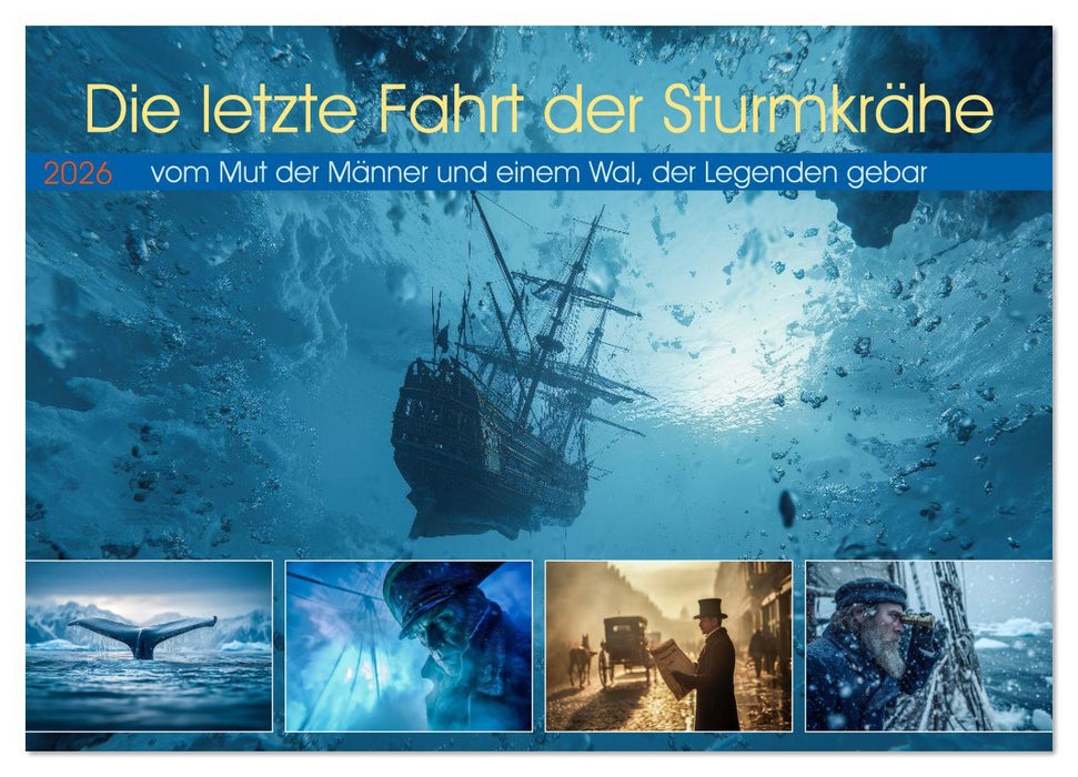 Die letzte Fahrt der Sturmkrähe (CALVENDO Wandkalender 2026)