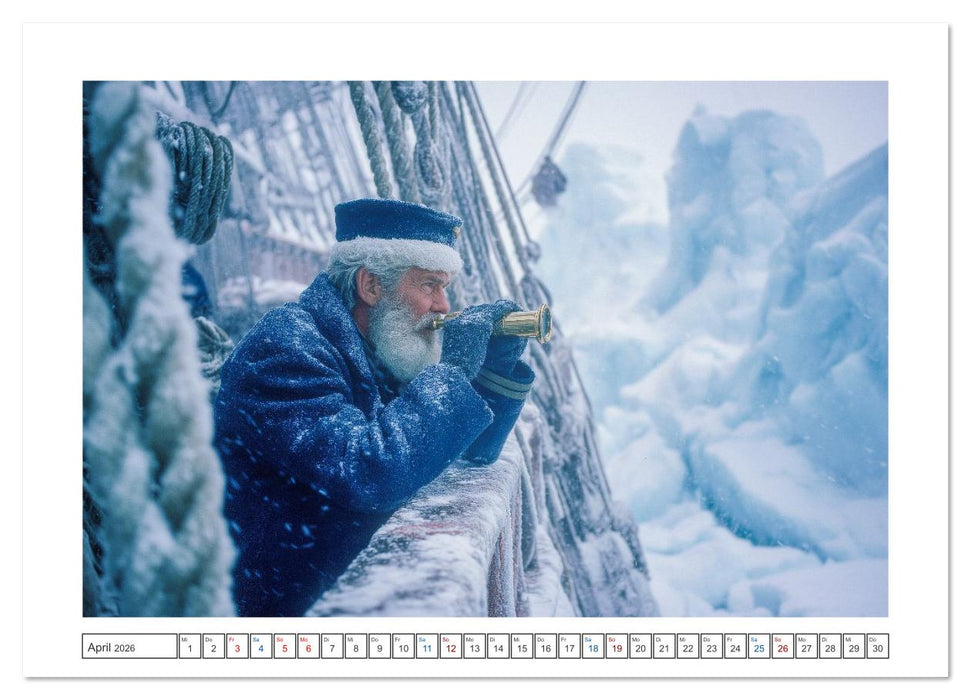 Die letzte Fahrt der Sturmkrähe (CALVENDO Premium Wandkalender 2026)