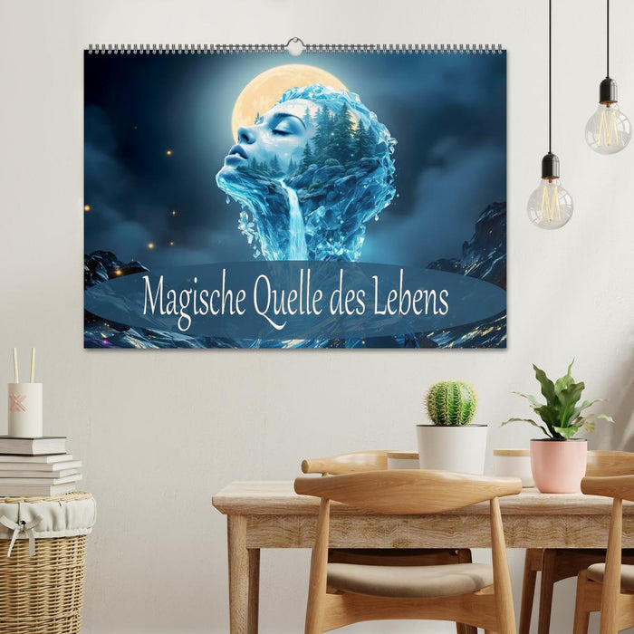 Magische Quelle des Lebens (CALVENDO Wandkalender 2026)