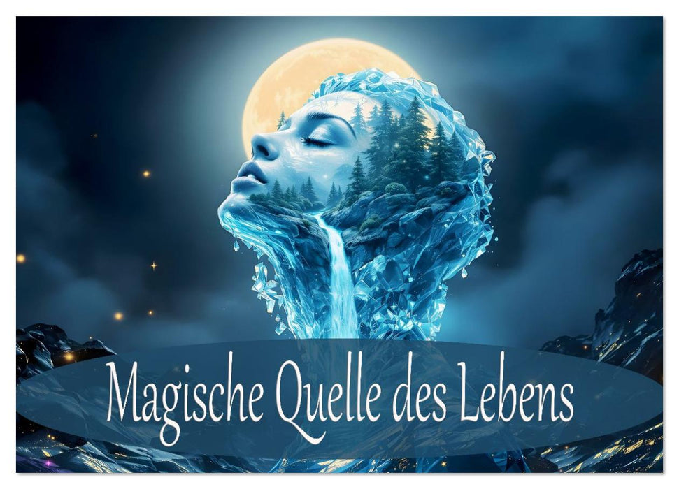Magische Quelle des Lebens (CALVENDO Wandkalender 2026)