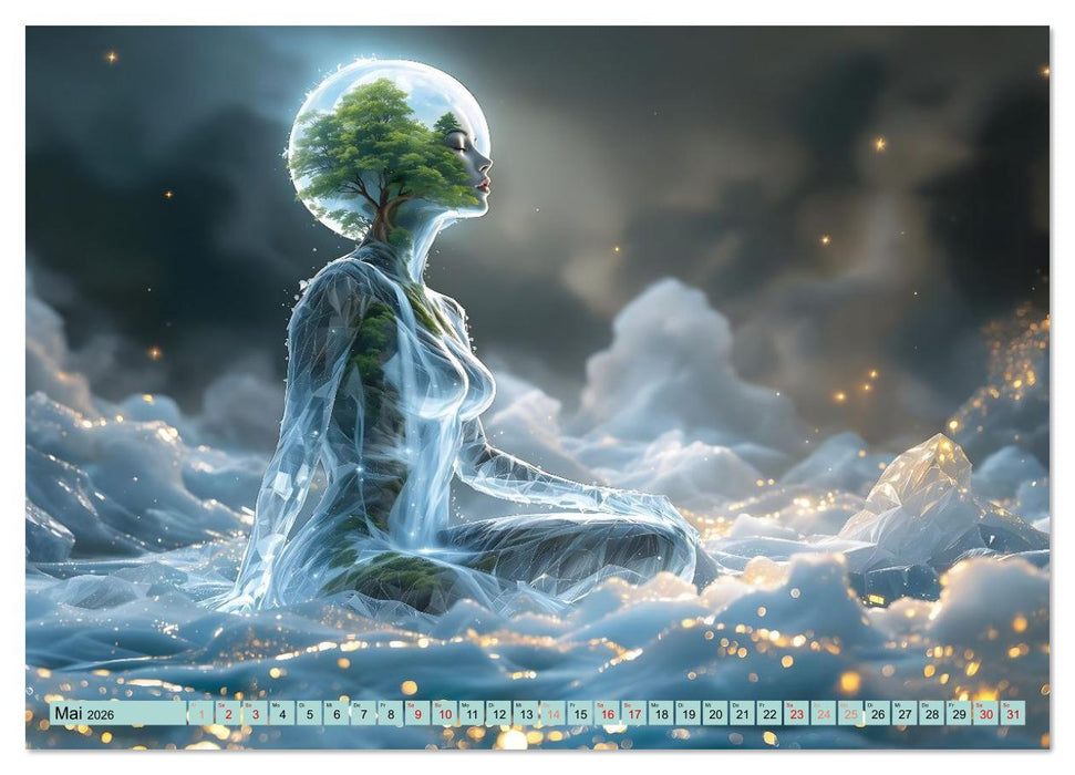 Magische Quelle des Lebens (CALVENDO Wandkalender 2026)