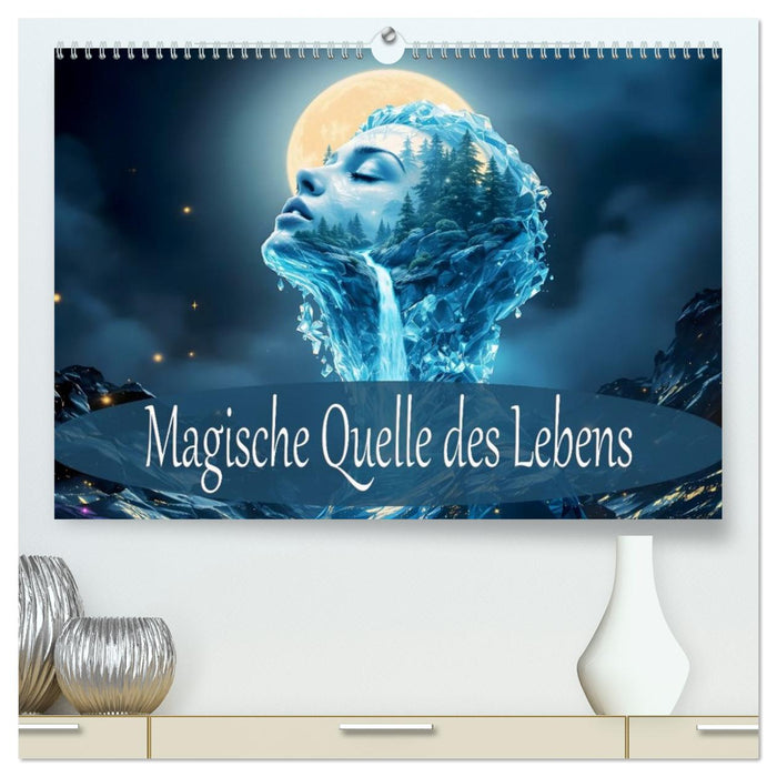Magische Quelle des Lebens (CALVENDO Premium Wandkalender 2026)