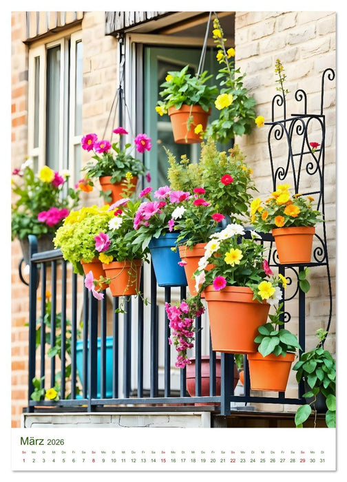 Wo Städte atmen - Urbanen Oasen im Wandel der Jahreszeit (CALVENDO Premium Wandkalender 2026)