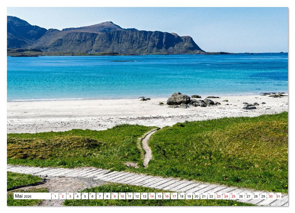 Lofoten - Norwegische Trauminseln (CALVENDO Wandkalender 2026)