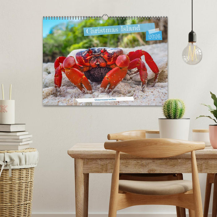Unterwasserwelt Christmas Island (CALVENDO Wandkalender 2026)