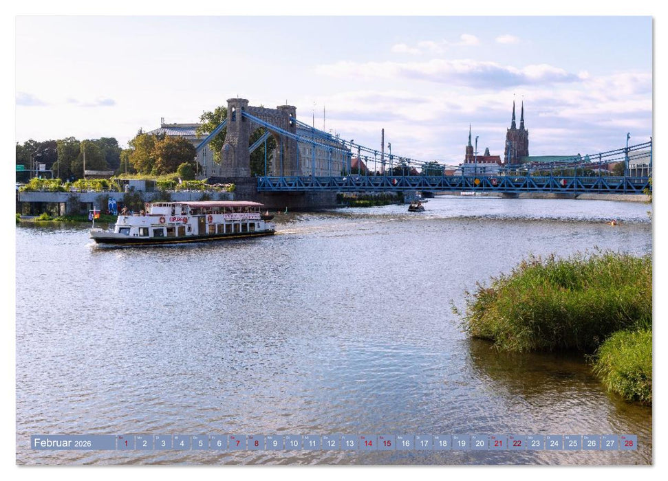 Breslau. Polens architektonisches Juwel an der Oder (CALVENDO Wandkalender 2026)