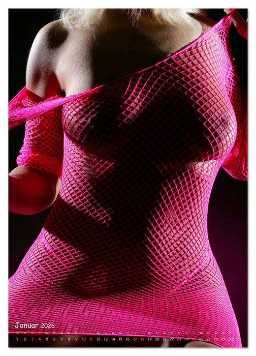 Farbenfrohe Aktfotografie (CALVENDO Wandkalender 2026)