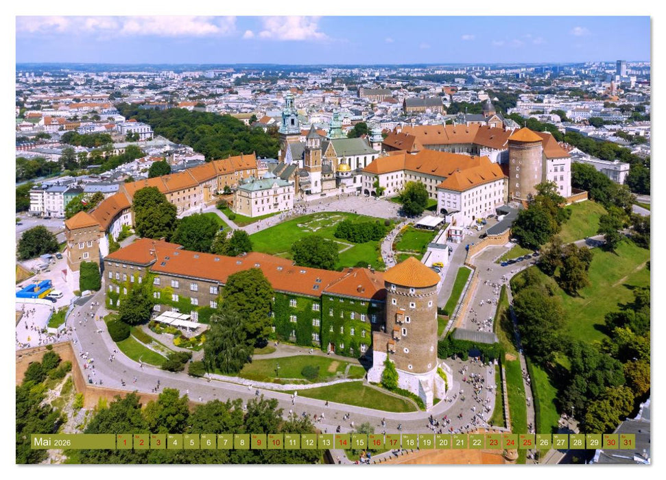 Krakau. Ein Spaziergang durch Polens kulturelles Herz (CALVENDO Wandkalender 2026)
