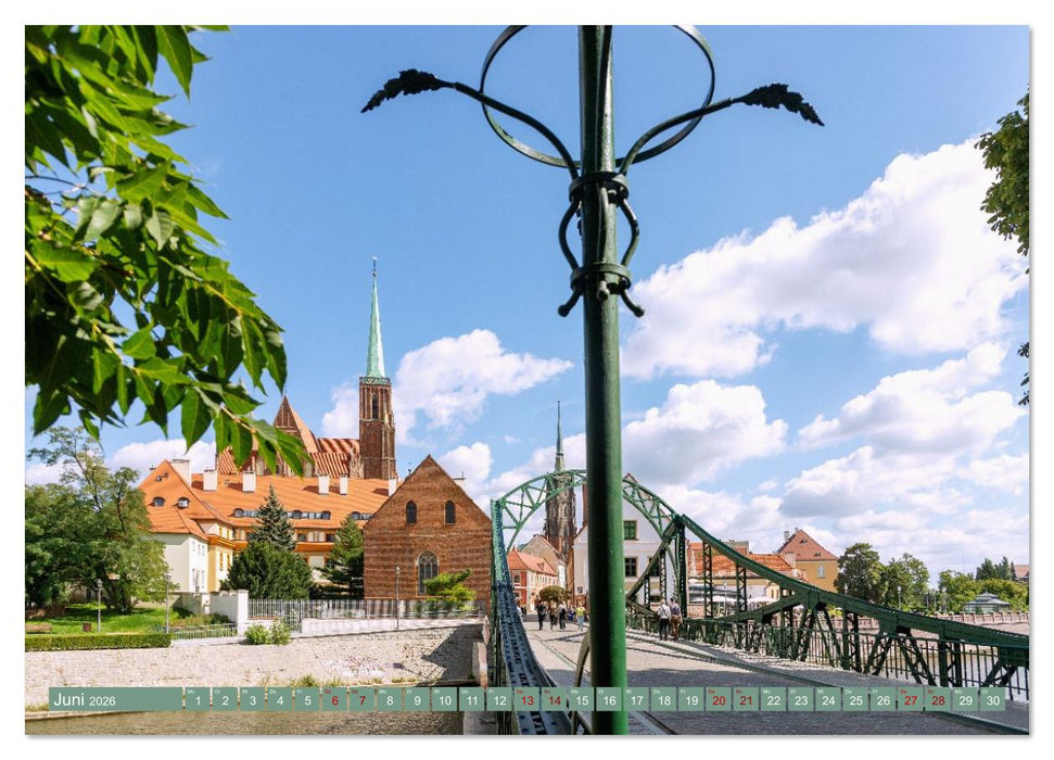 Breslau. Polens architektonisches Juwel an der Oder (CALVENDO Premium Wandkalender 2026)