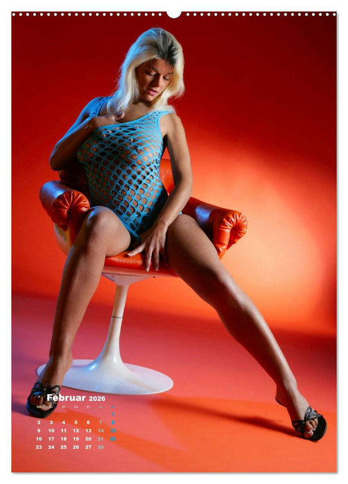 Farbenfrohe Aktfotografie (CALVENDO Premium Wandkalender 2026)