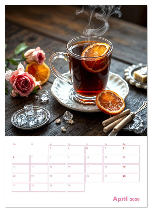 Tee-Reise - Entdeckungen aus aller Welt (CALVENDO Wandkalender 2026)