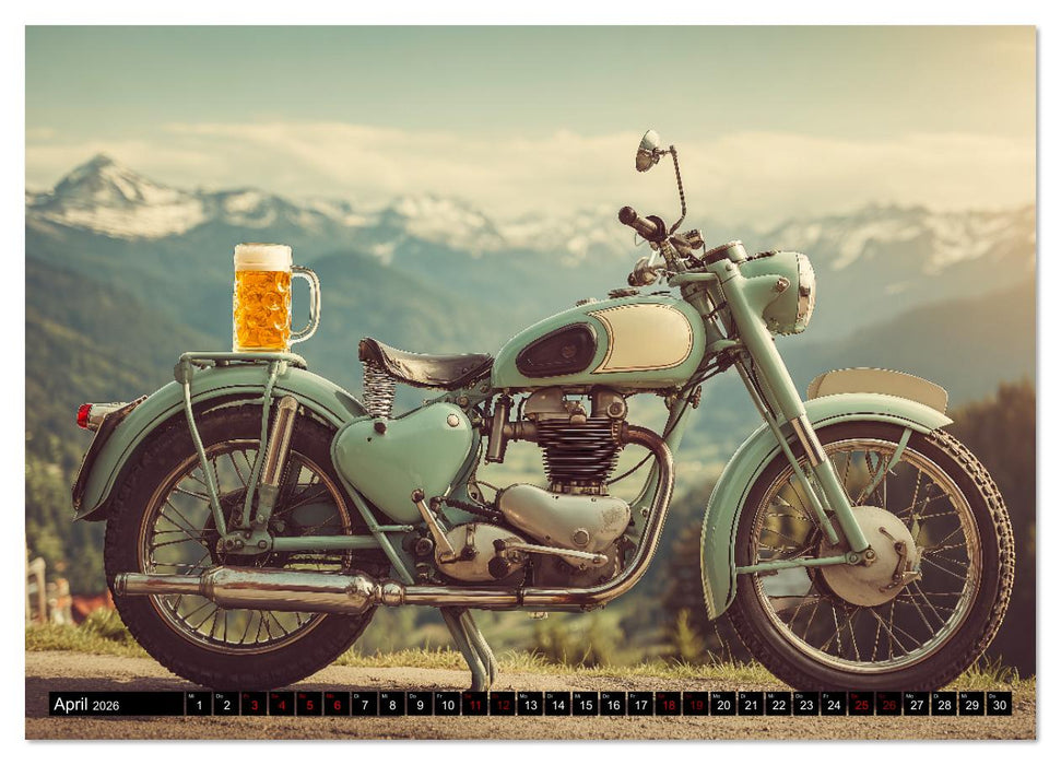 Bier im Blut - Maß für Maß durchs Männerjahr (CALVENDO Wandkalender 2026)