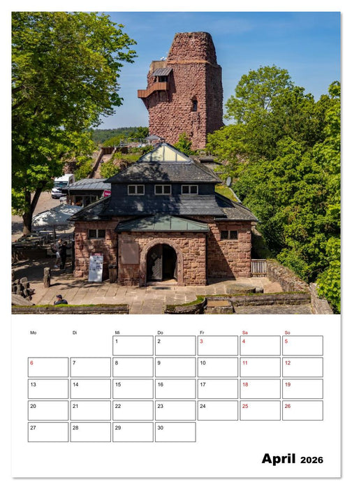 Kyffhäuser Denkmal - Terminplaner (CALVENDO Wandkalender 2026)
