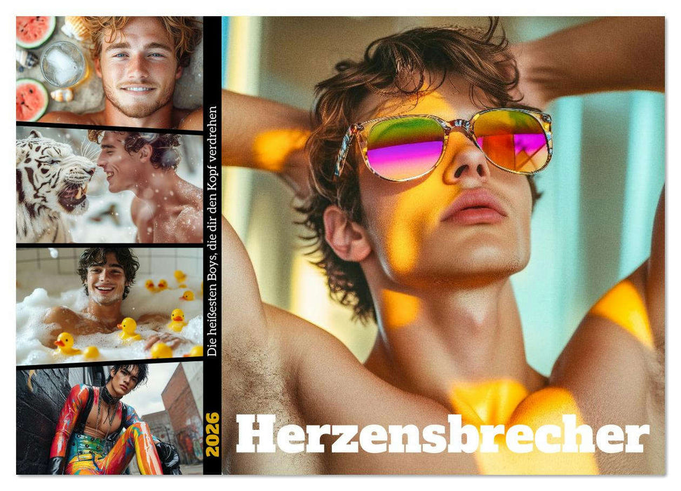 Herzensbrecher (CALVENDO Wandkalender 2026)