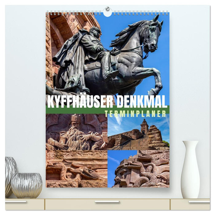 Kyffhäuser Denkmal - Terminplaner (CALVENDO Premium Wandkalender 2026)
