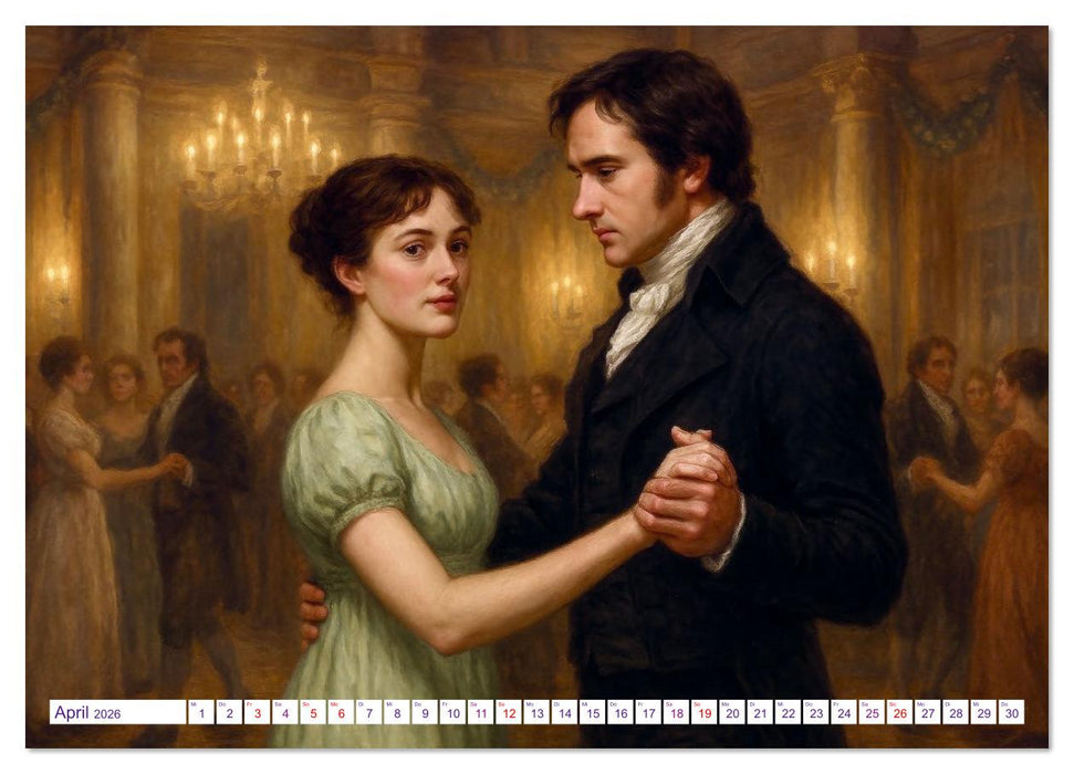 Jane Austen (CALVENDO Wandkalender 2026)