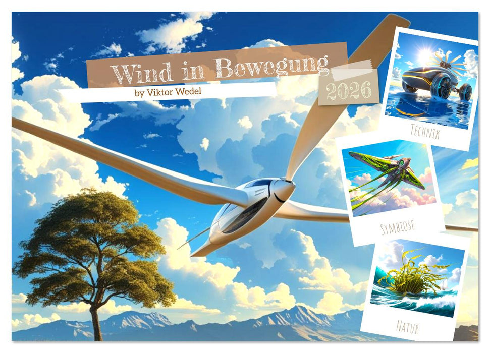 Wind in Bewegung (CALVENDO Wandkalender 2026)
