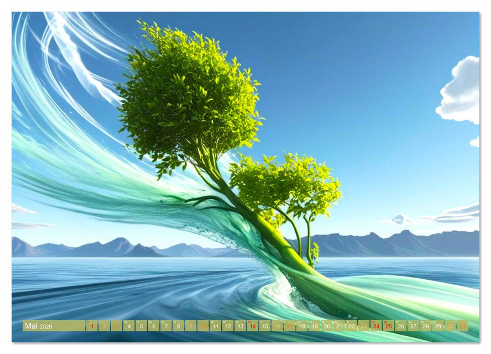 Wind in Bewegung (CALVENDO Wandkalender 2026)