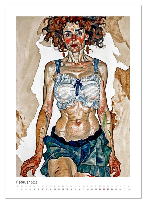 Expressionistische Ansätze in der Kunst der Moderne (CALVENDO Wandkalender 2026)