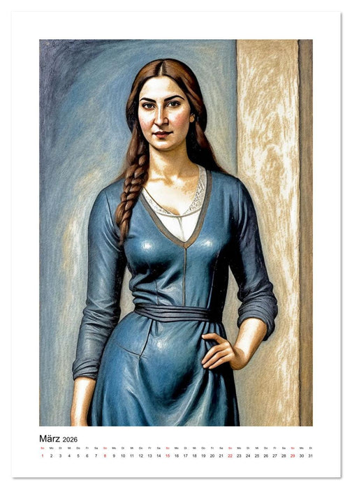 Expressionistische Ansätze in der Kunst der Moderne (CALVENDO Wandkalender 2026)