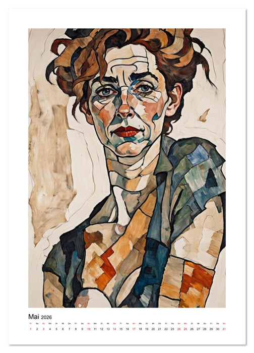 Expressionistische Ansätze in der Kunst der Moderne (CALVENDO Wandkalender 2026)