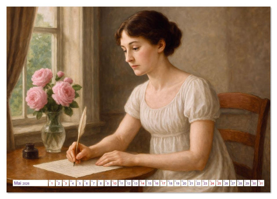 Jane Austen (CALVENDO Premium Wandkalender 2026)