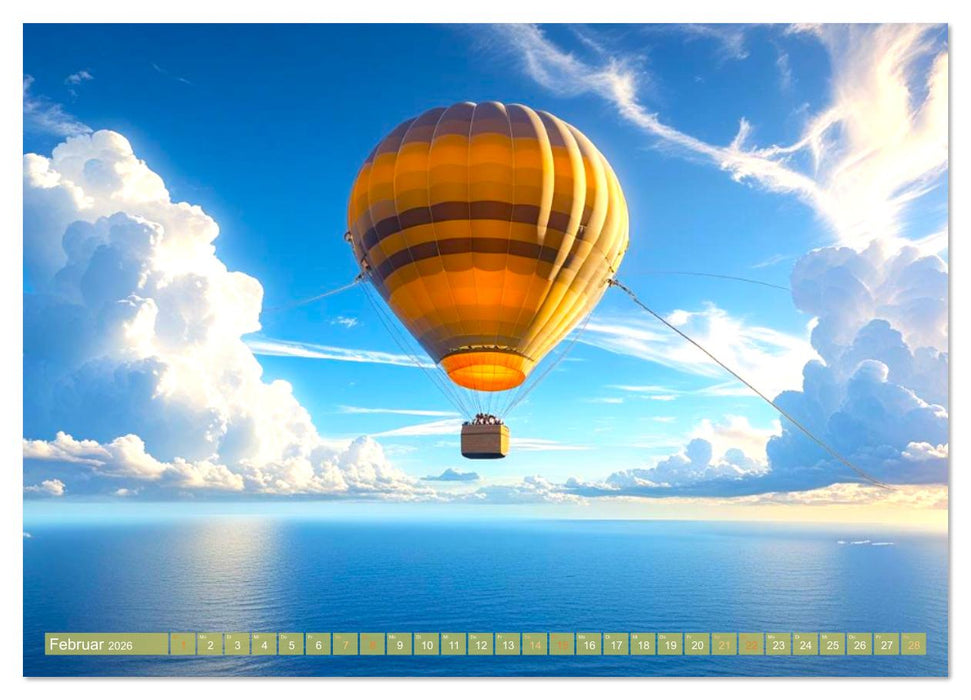 Wind in Bewegung (CALVENDO Premium Wandkalender 2026)