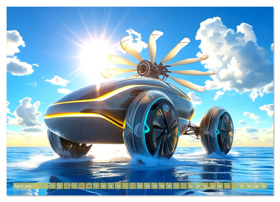 Wind in Bewegung (CALVENDO Premium Wandkalender 2026)