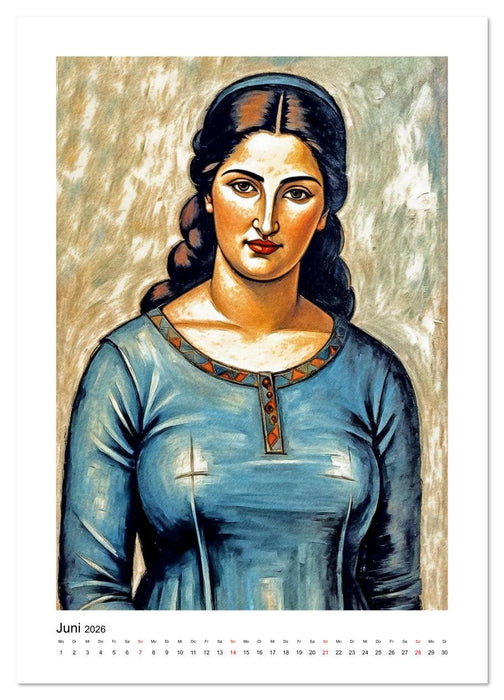 Expressionistische Ansätze in der Kunst der Moderne (CALVENDO Premium Wandkalender 2026)