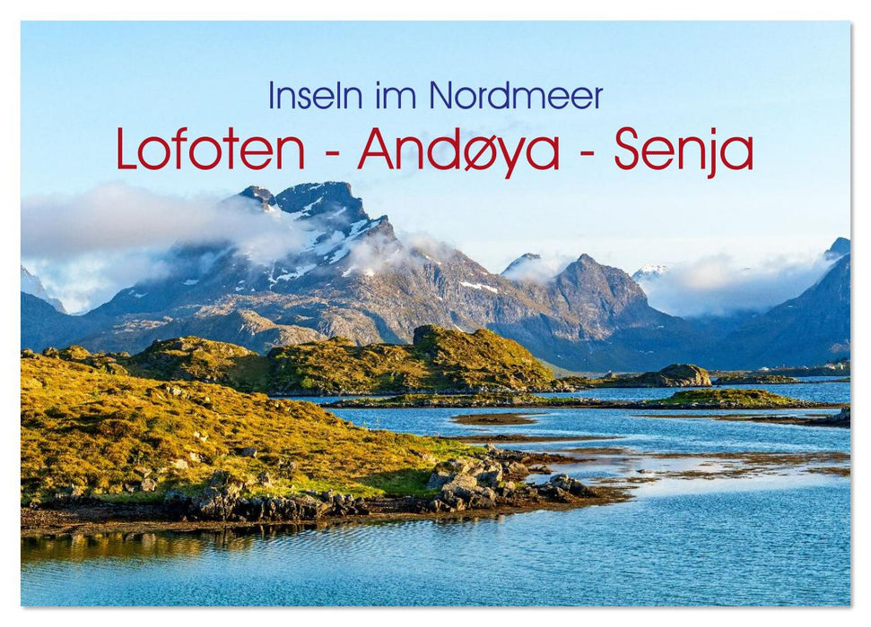 Inseln im Nordmeer - Lofoten-Andøya-Senja (CALVENDO Wandkalender 2026)