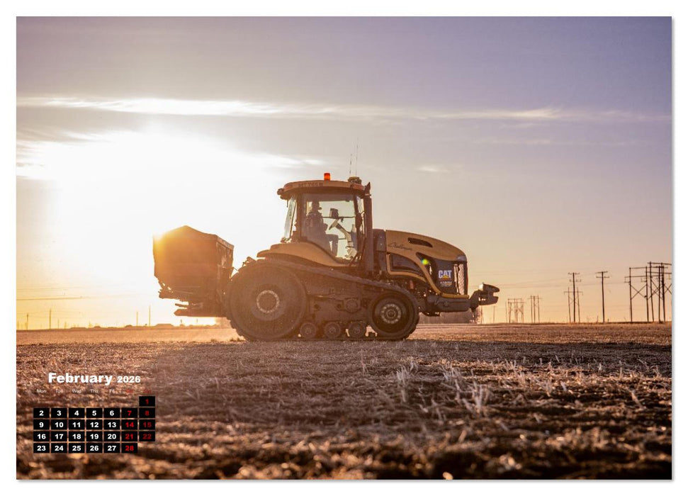 Agriculture in North America (CALVENDO Monthly Calendar 2026)