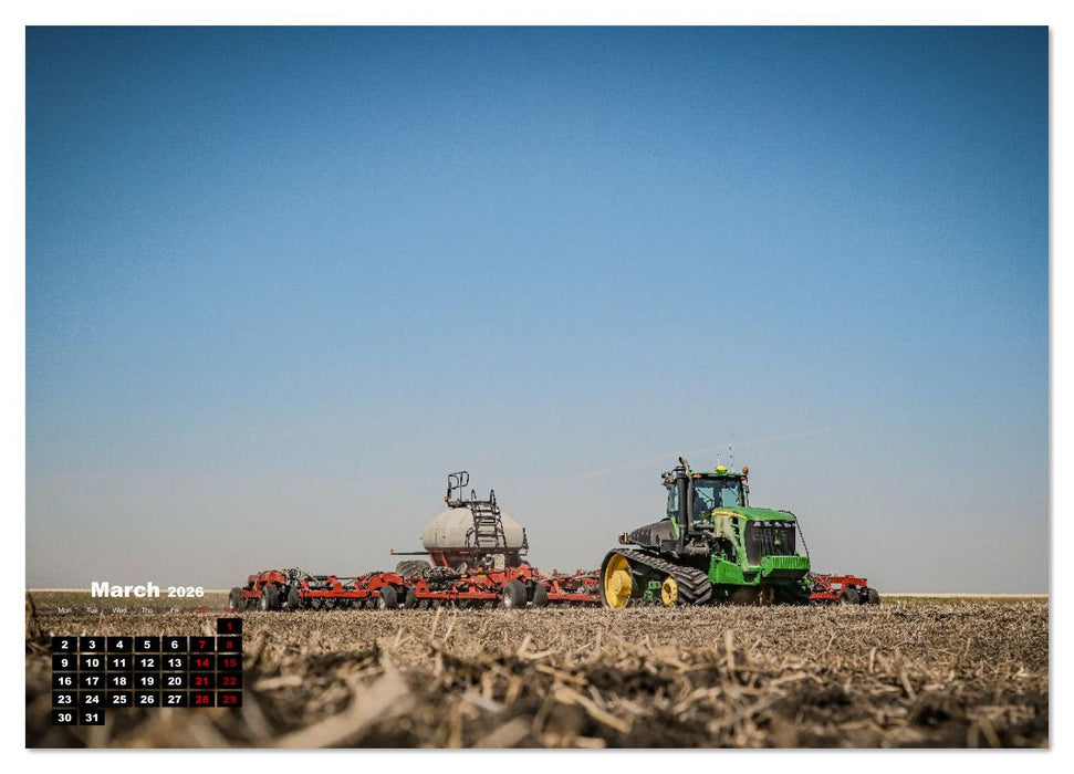 Agriculture in North America (CALVENDO Monthly Calendar 2026)